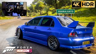 Mitsubishi Lancer Evolution VIII MR  Forza Horizon 5  Logitech G29  4K [upl. by Aisinut]