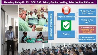 Monetary Policy6 PSL SCC amp CAS Priority Sector Lending Norms Selective Credit Control [upl. by Frayda]