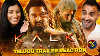 Kalki 2898 AD Trailer  Telugu REACTION  Prabhas  Amitabh Bachchan  Kamal Haasan  Nag Ashwin [upl. by Llednyl]