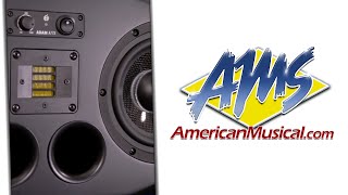 Adam Audio A77X  Adam Audio Powered Studio Monitors [upl. by Quartet734]