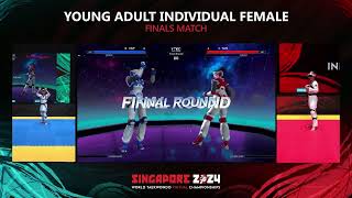 Finals Young Adult Individual Female SGP YAP Sherri SGP TAN Jia Wei [upl. by Reivaj]