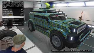 GTA 5 Online HVY Menacer Gameplay Armor Test amp Customization [upl. by Noorah171]