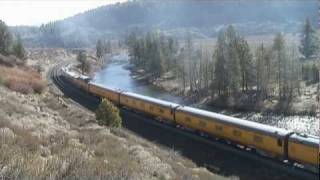 UP 844 Steam Train Glenshire California [upl. by Norok]