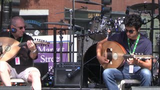 Lowell Folk Fest 2022 Mal Barsamian amp Datev Gevorkian Armenian Oud [upl. by Tabb]