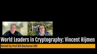 World Leaders in Cryptography Vincent Rijmen [upl. by Nylzzaj]