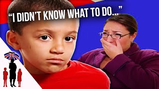 Seeing this Boy beat up his Mom is one of the hardest things Supernannys ever done  Supernanny USA [upl. by Enelyak]