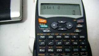 Resetear calculadora SHARP EL531W [upl. by Naeroled]