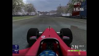 F1 2002 SonyPS2  Quick Race with Rubens Barrichello at Brazil Light rain [upl. by Cryan913]