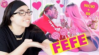 MY MOM REACTS TO 6ix9ine Nicki Minaj Murda Beatz  “FEFE” Official Music Video REACTION [upl. by Garmaise325]