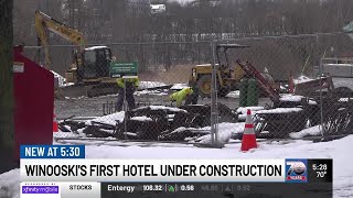 Winooski hotel project underway [upl. by Jacynth427]