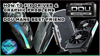 How to FIX GPU Graphic errors And GPU Problems DDU Will FIX the driver issues GPU Drivers [upl. by Egduj]