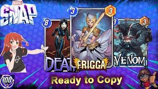 Frigga Will Copy Everything  Marvel Snap Deck Highlight [upl. by Omle]