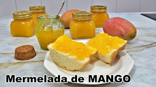 MERMELADA DE Mango Casera la Mejor Mermelada que he Comido By Javier Romero [upl. by Sabu]