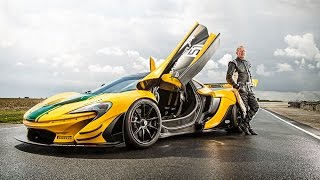 McLaren P1 GTR thrashed by Martin Brundle [upl. by Aerdnuahs875]