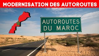 Autoroutes du Maroc  1200 km modernisés grâce à un financement de 300 millions deuros [upl. by Allrud]