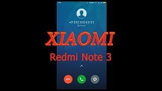 Xiaomi incoming call [upl. by Anilek]