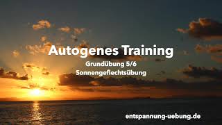 Autogenes Training 56  Sonnengeflechtsübung [upl. by Ignazio]