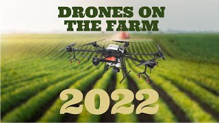 Top 10 Uses for Drones on the Farm 2022 [upl. by Ydnar]