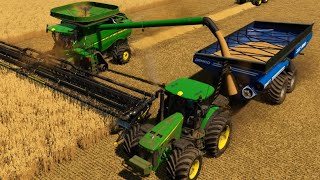 Kansas 16x EP8  Time Lapse  Farming Simulator 22  FS 22 [upl. by Attayek]