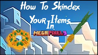 How To Skindex Your Items In MegPixel9 [upl. by Sanson]