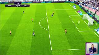 Barcelona vs Shakhtar Donetsk eFootball Pro Evolution Soccer 2021 [upl. by Laden161]