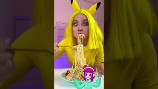 MYSTERY FOOD AND PIKACHUS MISCHIEVOUS PLAN😝 baddieddi [upl. by Genny]