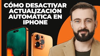 Cómo Desactivar la Actualización Automática en iPhone 2024 [upl. by Agler]