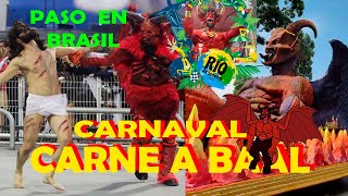 ESTO PASO en BRASIL en los CARNAVALES en RIO de JANEIRO [upl. by Ennahgiel]