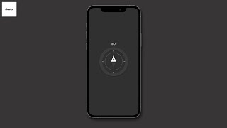 Qiblah App with Flutter  Speed Code [upl. by Gower]