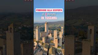 3 borghi da non perdere in Toscana [upl. by Suirtemed]