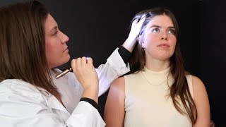 ASMR HeadtoToe Physicians Assessment on emvyASMR Intentional Unintentional ASMR [upl. by Benyamin]