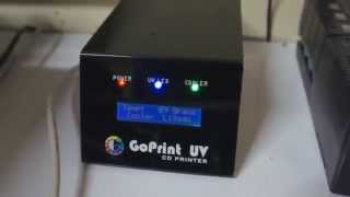 GO PRINT UV Epson R3000 cd printer [upl. by Hamilah]