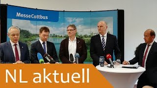 Pressekonferenz zur Kohlekommission in der Lausitz [upl. by Illona]