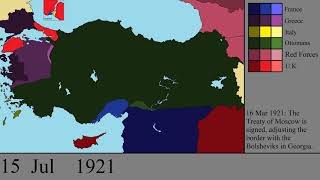 The Turkish Wars of Independence Every Day [upl. by Ahgem257]