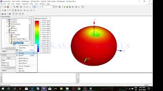 Folded Dipole Antenna Simulation Results At 24 GHz Operating Frequency Using HFSS Software [upl. by Nylahs]