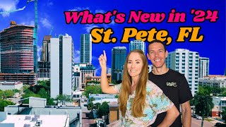 Whats New in 24 in St Petersburg FL  8 New Places in St Pete Florida  Spring Edition [upl. by Shanda]