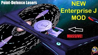 4K NEW Enterprise J Canon Mod  MASSIVE Battle Tests  Star Trek Ship Battles  Bridge Commander [upl. by Marx]