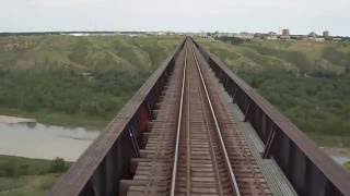 Lethbridge High Level bridge HIDEF [upl. by Ahsinyar256]