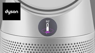 How to adjust the oscillation and airflow on your Dyson Purifier HotCool™ purifying fan heater [upl. by Henry530]