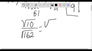 Simplify the expression √10162 [upl. by Hctud]