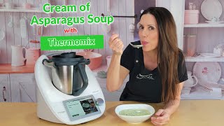 Thermomix Recipes  Creme of Asparagus Soup [upl. by Buote574]