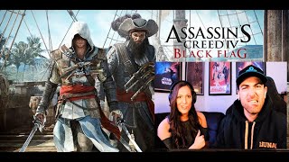 Assassins Creed 4 Black Flag Cinematic REACTIONS [upl. by Partridge665]