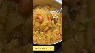 Sooji halwa recipe sweet ytshort easyrecipe [upl. by Jerrilee]