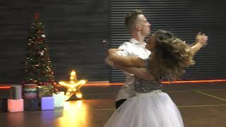 Ballroom amp Latin Dancers Michael amp Jowita  OHoly Night Waltz [upl. by Selyn]