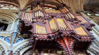 GF Handels Sarabande in D Minor at Ely Cathedral [upl. by Htebazile]