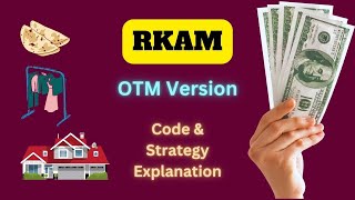 OTM RKAM  1 Straddle  2 Strangles Strategy  Very Compressed Code  Strategy amp Code Explanation [upl. by Acinomahs152]