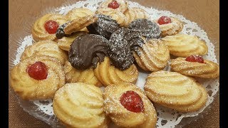 PASTICCINI DI FROLLA MONTATA⭐RITA CHEF  Deliziosi [upl. by Zoila]