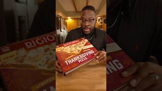 THANKSGIVING PIZZA from Digiorno is not what you expect ⭐️ foodreview holiday shorts [upl. by Angle]