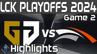 GEN vs HLE Highlights Game 2  LCK Grand Finals 2024  GenG vs Hanwha Life by Onivia [upl. by Kanal]