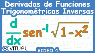 🚀 Derivadas de Funciones Trigonométricas Inversas  Video 4 [upl. by Thecla81]